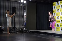 ネタ動画を撮影してもらうあぁ～しらき。