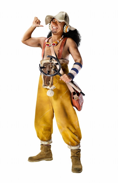 千鳥・大悟扮するウソップ。