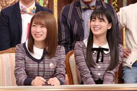 乃木坂46の（左から）秋元真夏、大園桃子。(c)中京テレビ