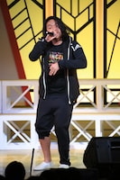 「マンゲキ歌合戦inよしもと漫才劇場」の様子。