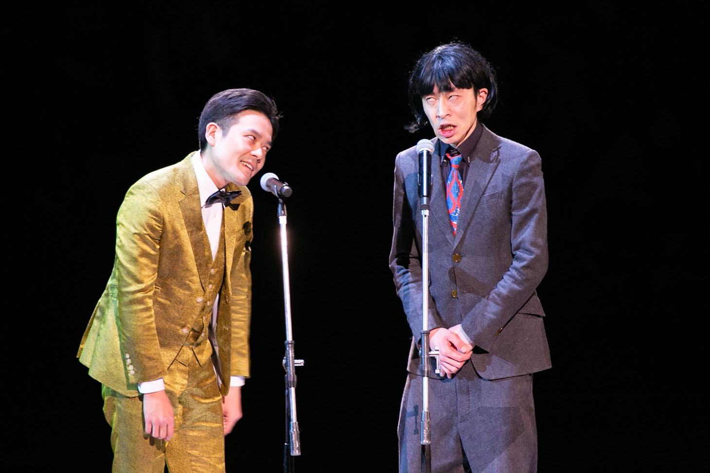 「マンゲキ大運動会inエディオンアリーナ」の様子。