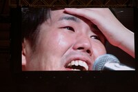 「マンゲキ大運動会inエディオンアリーナ」の様子。