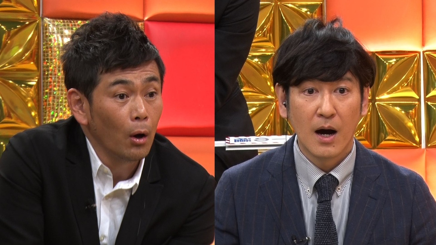 「カミヒトエ！」MCのココリコ。(c)テレビ朝日