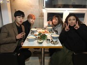 韓国ロケのワンシーン。