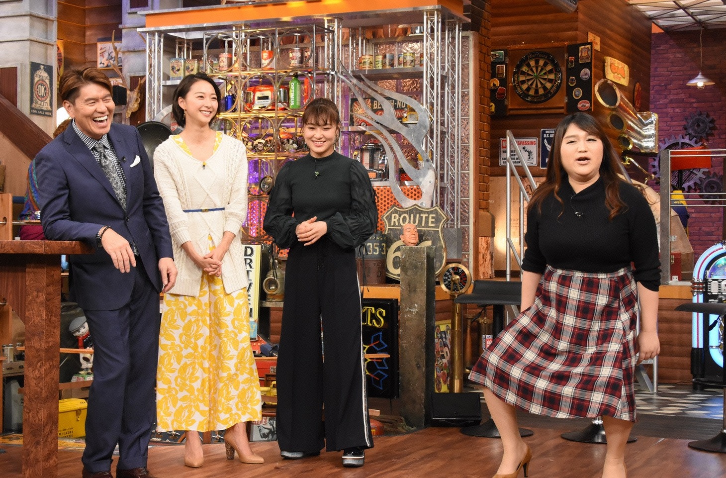「ウチのガヤがすみません！」のワンシーン。(c)日本テレビ