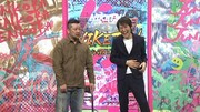 左からケンドーコバヤシ、千原ジュニア。(c)読売テレビ