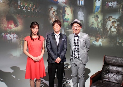 （左から）内田有紗、陣内智則、山西惇。(c)BS朝日