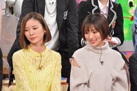 左から朝日奈央、夏菜。(c)読売テレビ