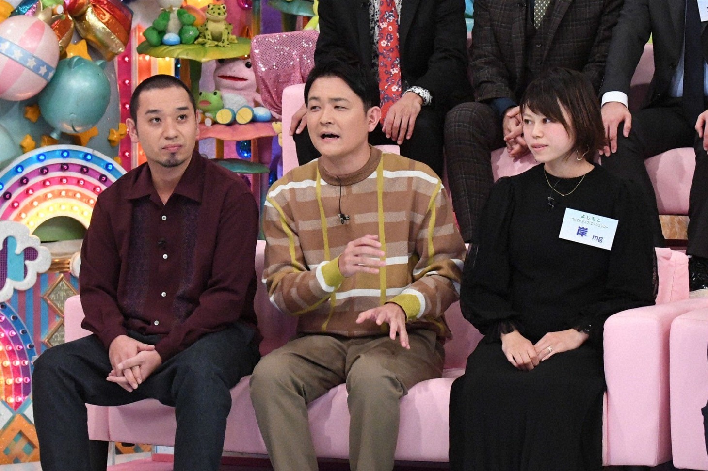千鳥とマネージャー。(c)テレビ朝日