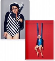 超くっきーランド×吉田ユニ A5ノート2冊セット。