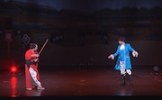 (左から)千鳥・大悟と山崎育三郎。(c)関西テレビ