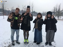 左からspan!水本、フェミニーナ、海原やすよ ともこ。