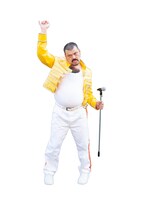 野性爆弾くっきー演じるロックの神様。