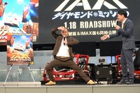 トーク中の様子。