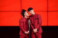 新人賞にノミネートされたコウテイ。