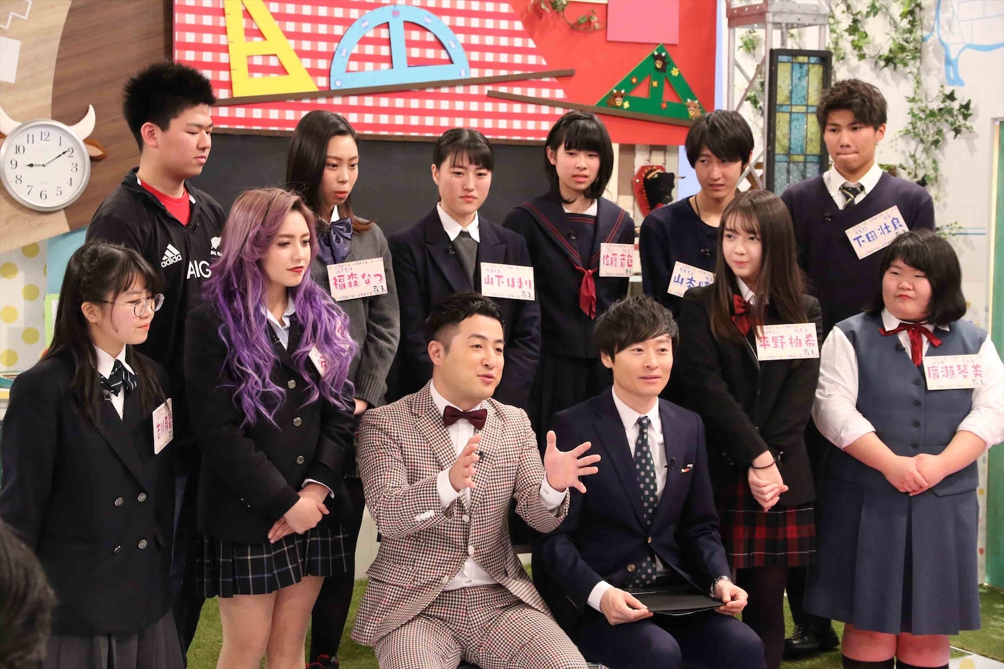 会見の様子。(c)関西テレビ