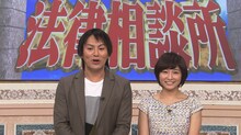 左から狩野英孝、市來玲奈アナウンサー。(c)日本テレビ