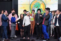 「MBSラジオ演芸 第七回ヤングスネーク杯」の様子。