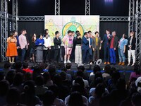 「MBSラジオ演芸 第七回ヤングスネーク杯」の様子。