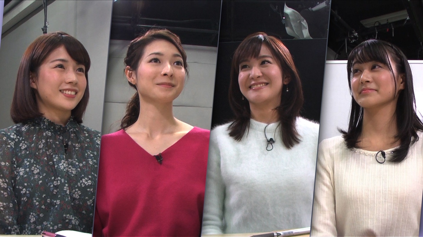 テレビ朝日のアナウンサーたち。(c)テレビ朝日
