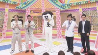 （左から）ロビンフット、西東さん、だーりんず。(c)中京テレビ