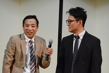 審査員を務めたナイツ。