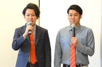 MCを務めたまんぷくユナイテッド。