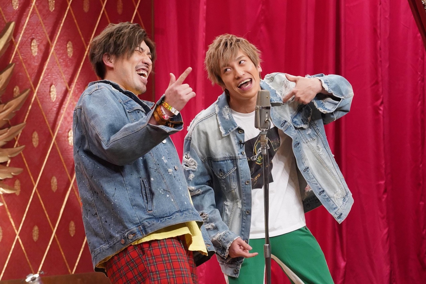 「ネタパレ」に出演するEXIT。(c)フジテレビ