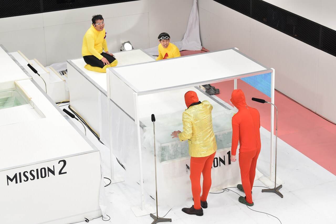 「クレイジーゲームショー 極限Rooms」のワンシーン。(c)日本テレビ