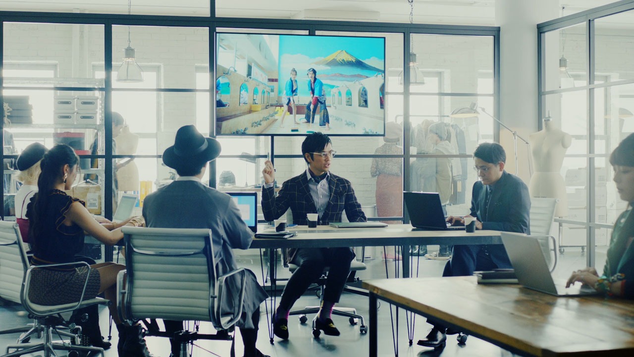 Indeedの新CM「「みんな使ってる」編より。