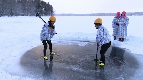 「世界の果てまでイッテQ！」のワンシーン。(c)日本テレビ