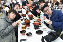 左からツートライブたかのり、バンビーノ藤田、ダブルアート・真ベぇ、ミキ昴生。