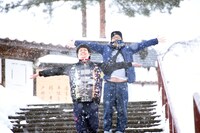 ダブルアート・タグとミキ昴生。