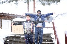 ダブルアート・タグとミキ昴生。