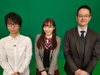 （左から）ブロードキャスト!!房野、須田亜香里、伊藤賀一氏。(c)中京テレビ