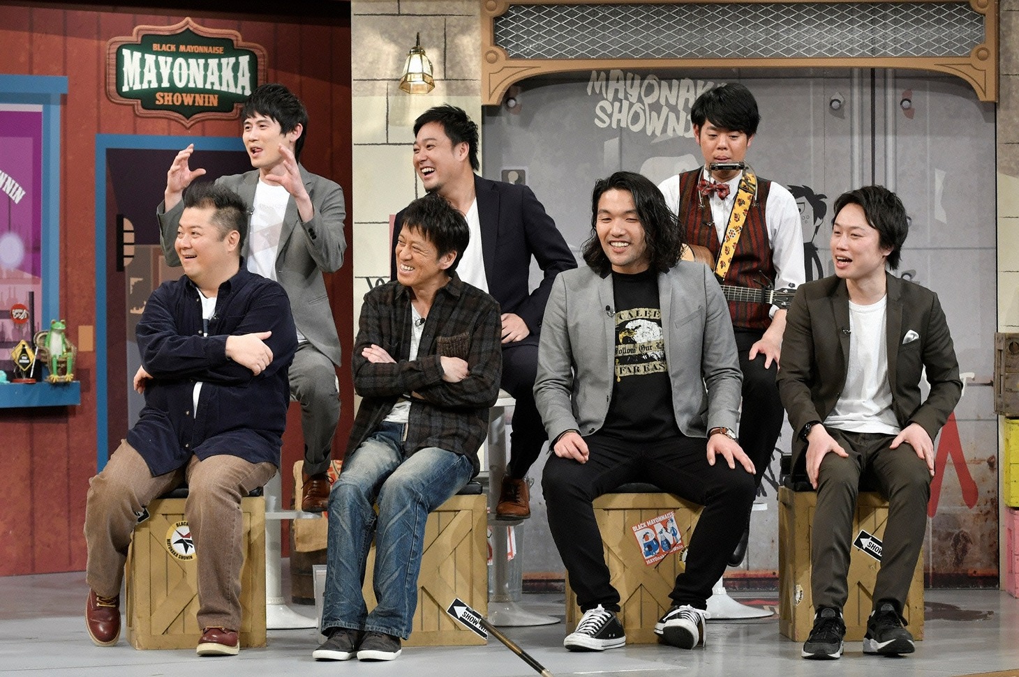 「マヨなか笑人」のワンシーン。(c)読売テレビ