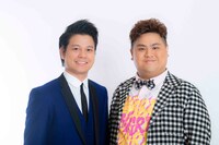 ダブルアート。左からタグ、真ベぇ。