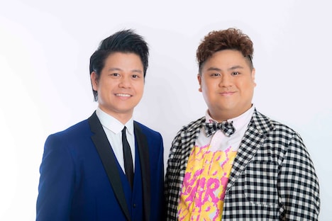 ダブルアート。左からタグ、真ベぇ。