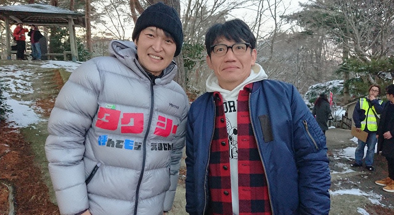 千原ジュニア（左）とゲストのずん飯尾（右）。(c)テレビ東京