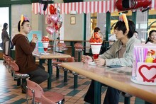 「君は月夜に光り輝く」より、ジャングルポケット斉藤出演シーン。