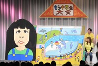 ネタを披露するもう中学生。