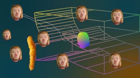 動画「#スコ音 Music of "Sounds Great" Snack」のワンシーン。