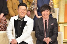 「櫻井・有吉THE夜会」に出演する和牛。(c)TBS