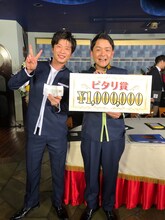 左から田中圭、千鳥ノブ。(c)日本テレビ