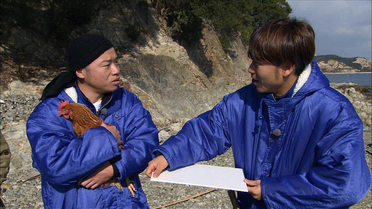 アキナ、冬の無人島で回転寿司作り