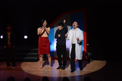 優勝した瞬間のハナコ。