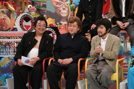 (左から)サンドウィッチマン、バカリズム。(c)テレビ朝日