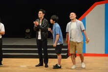 Cブロックを勝ち上がった瞬間のハナコ。