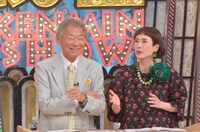 左からみのもんた、久本雅美。(c)読売テレビ
