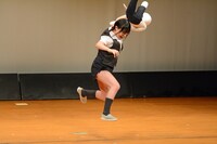 エキシビションに参加した、はるか123（ワタナベコメディスクール）。